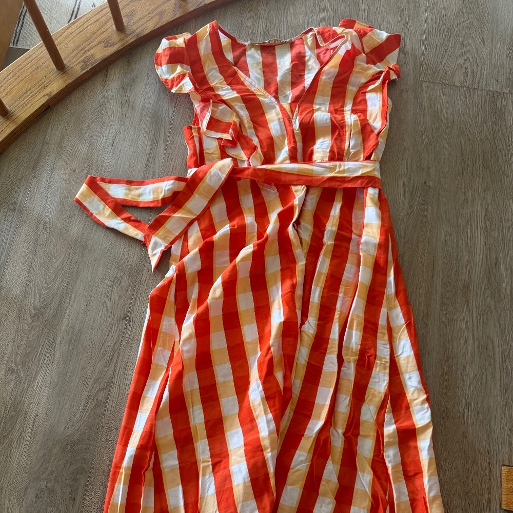 Marie Oliver plaid dress